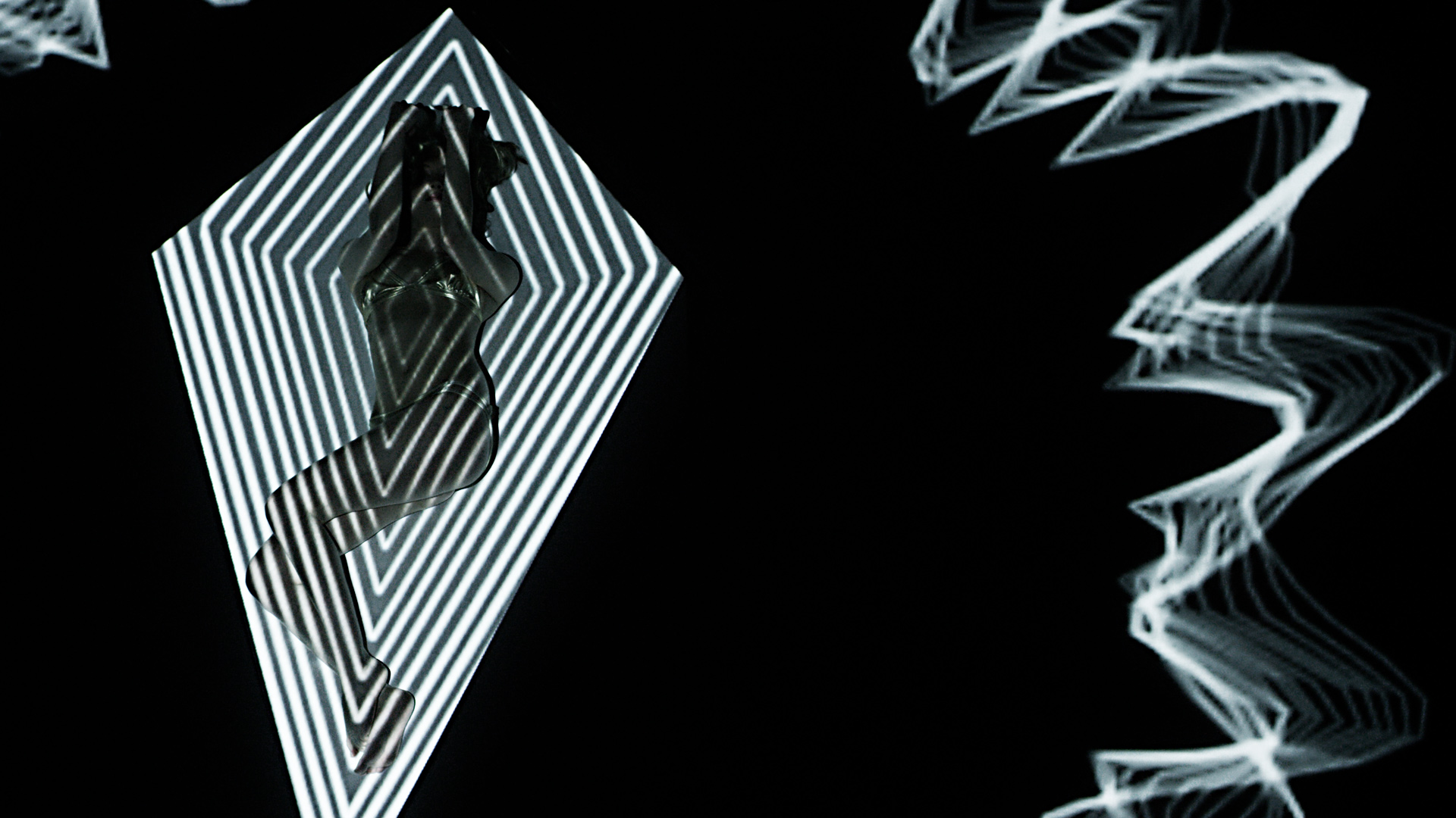 Masce - Visuals for music - Fancy Reagan Projection Mapping Music Video