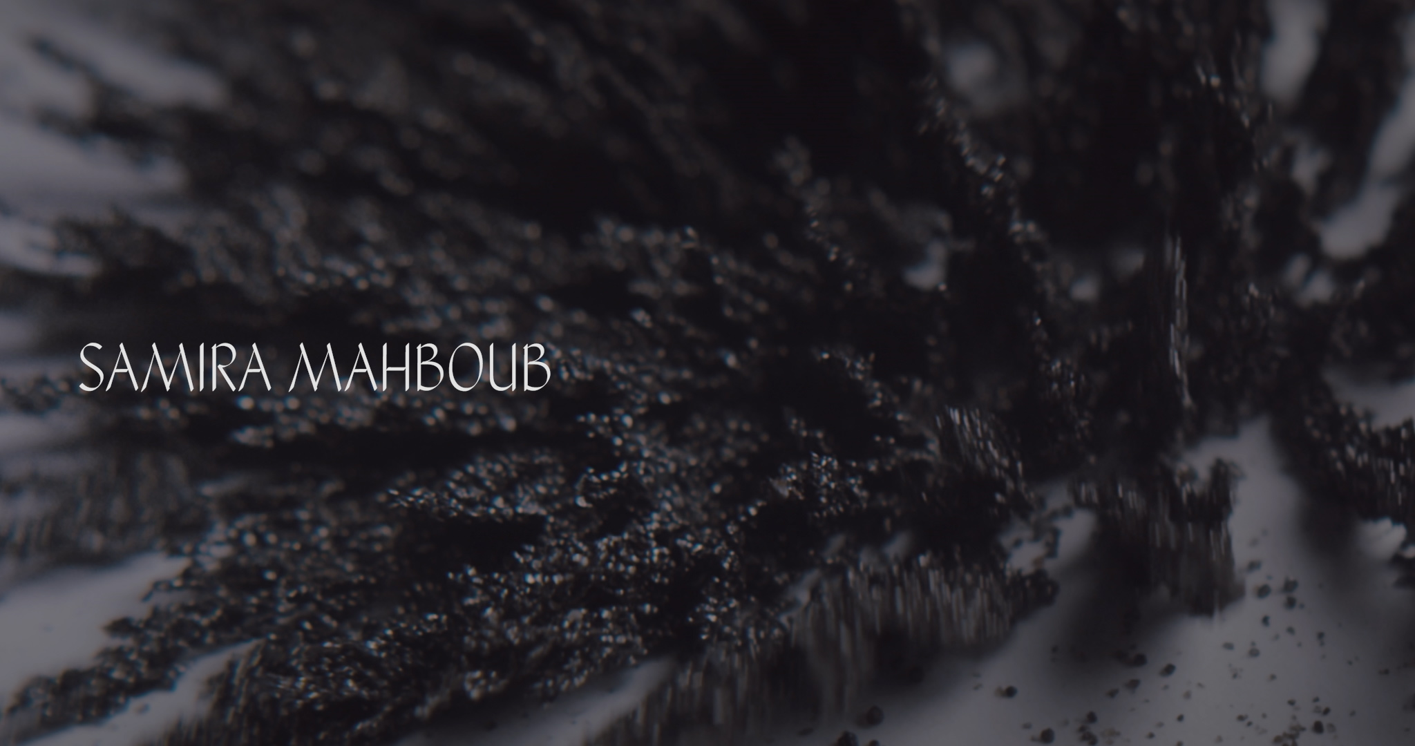 Masce - Hexentanz Experimental and Fashion Film - Iron Filings Samira Mahboub