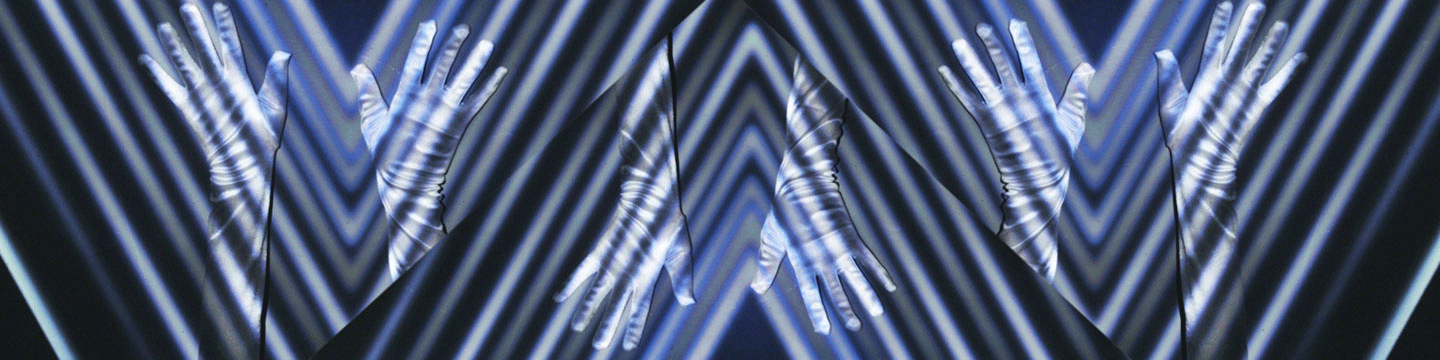 Holiday Rave Installation, Projection and Choreography - White Glove Hands