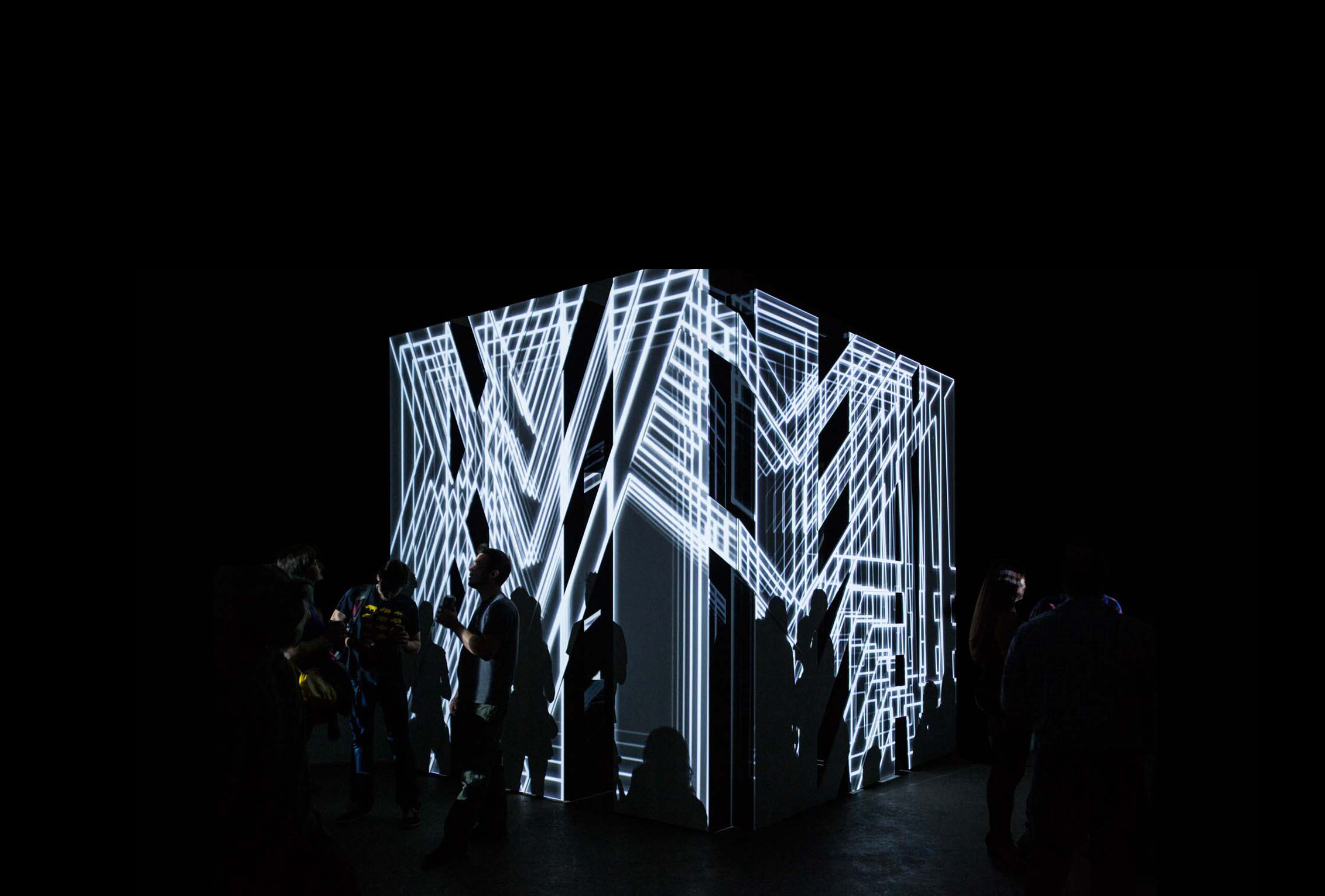 Lairs of Self Projection Mapping Installation - Los Angeles - Masce - Dejha Ti Female Creative Director