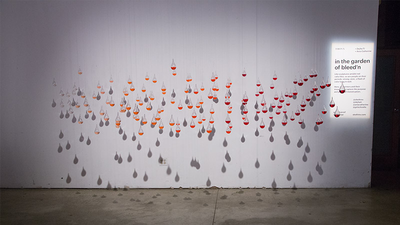 Dejha Ti Ania Catherine Thinx Performance Installation